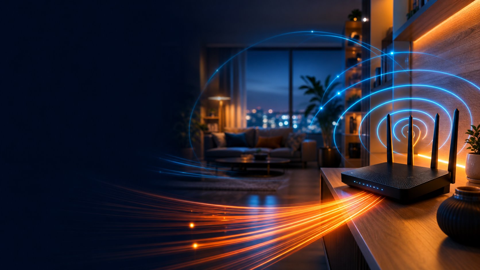 Wi-Fi Premium Wordnet em casa
