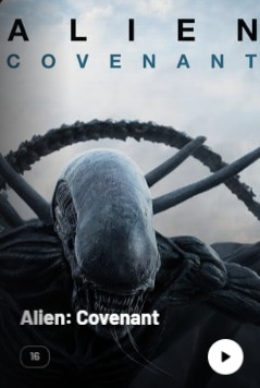 P&ocirc;ster do filme Alien: Covenant